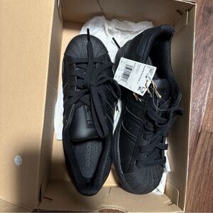 adidas Originals Superstar 2 Core Black JI0081 Men's Size 3.5 New with box